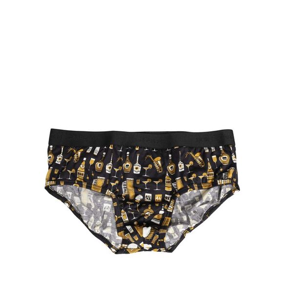 Dolce & Gabbana Black Jazz Cocktail Men Brando Brief Men's Underwear